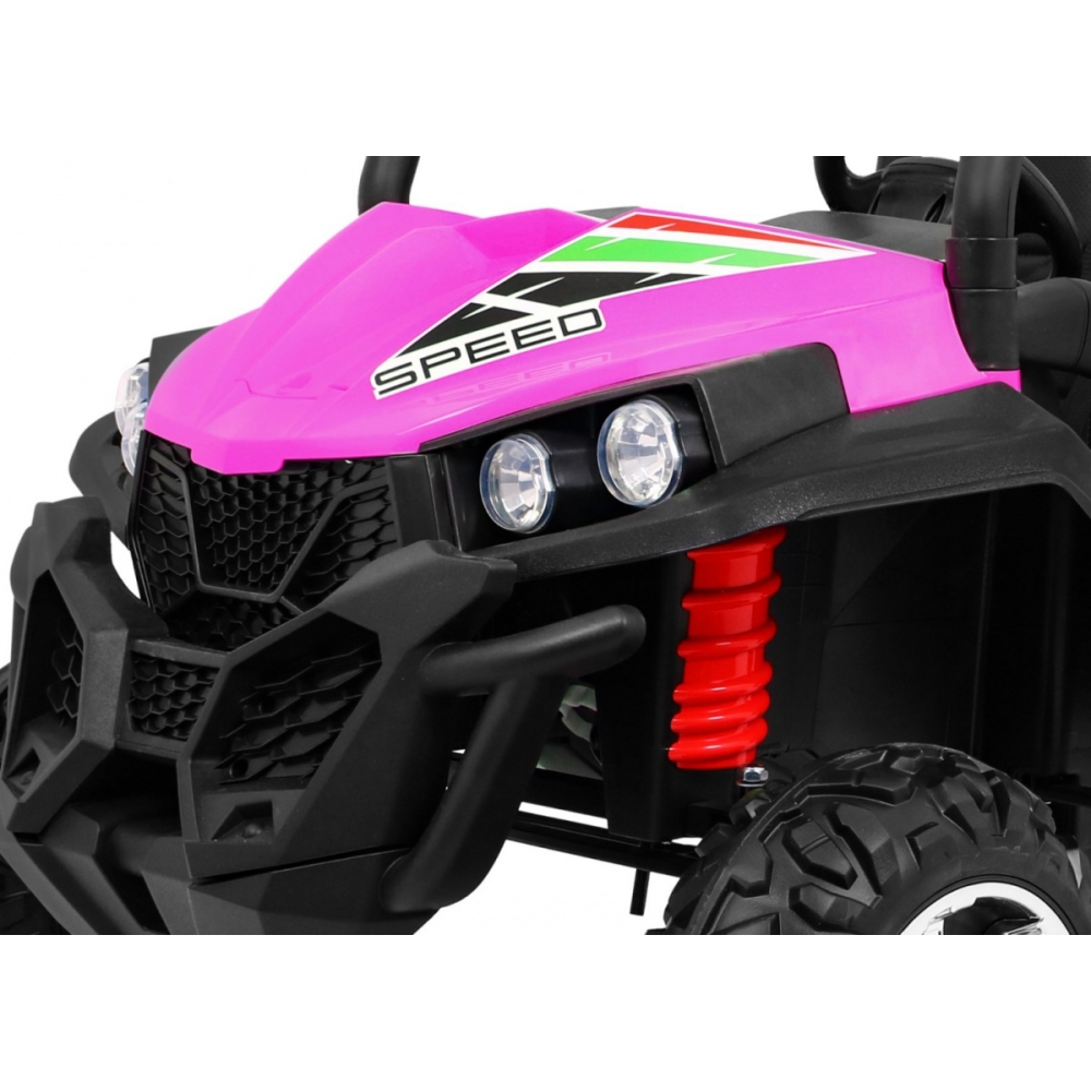 Elektrinis Buggy Grand Lift 4x4, Pink-Elektromobiliai vaikams, Keturračiai ir bagiai-e-vaikas