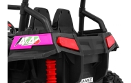 Terenowe Grand Buggy Lift dla dzieci Różowy + Napęd 4x4 + Pilot + Bagażnik + Radio MP3 + LED
