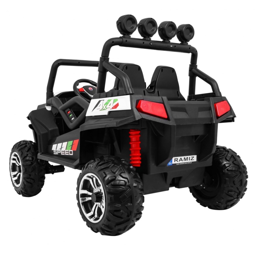 Elektrinis Buggy Grand Lift Strong 4x4, White-Elektromobiliai vaikams, Keturračiai ir bagiai-e-vaikas