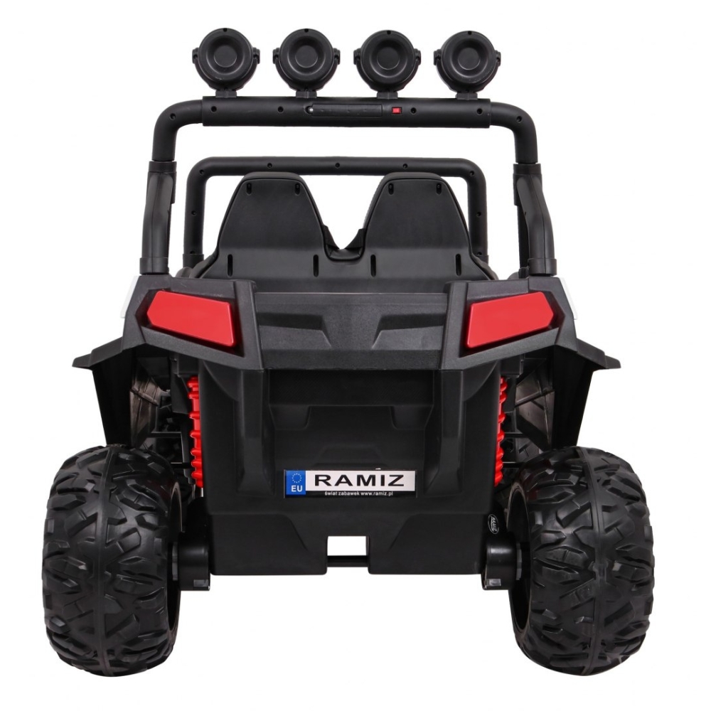 Elektrinis Buggy Grand Lift Strong 4x4, White-Elektromobiliai vaikams, Keturračiai ir bagiai-e-vaikas