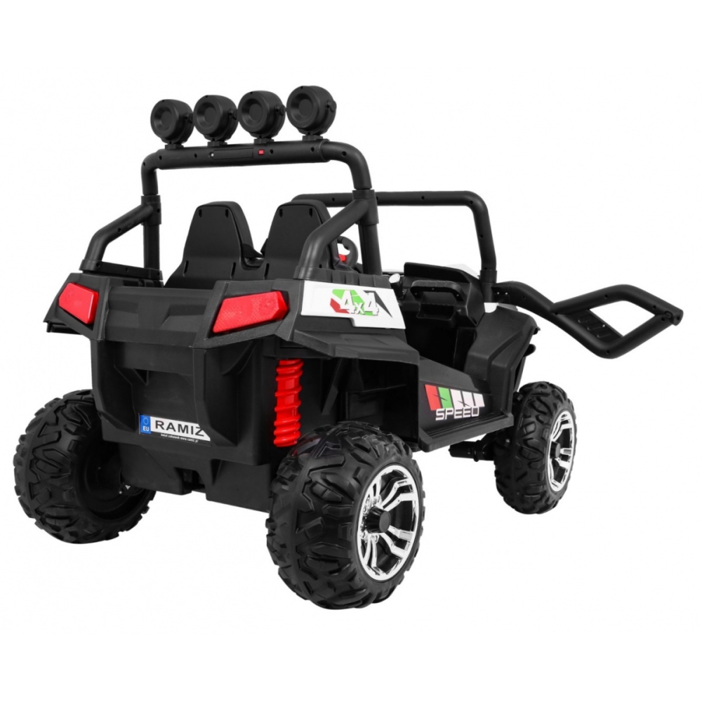 Elektrinis Buggy Grand Lift Strong 4x4, White-Elektromobiliai vaikams, Keturračiai ir bagiai-e-vaikas