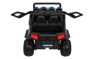 Grand Buggy Strong Lift dla dzieci Niebieski + Napęd 4x4 + Pilot + Bagażnik + Radio MP3 + LED