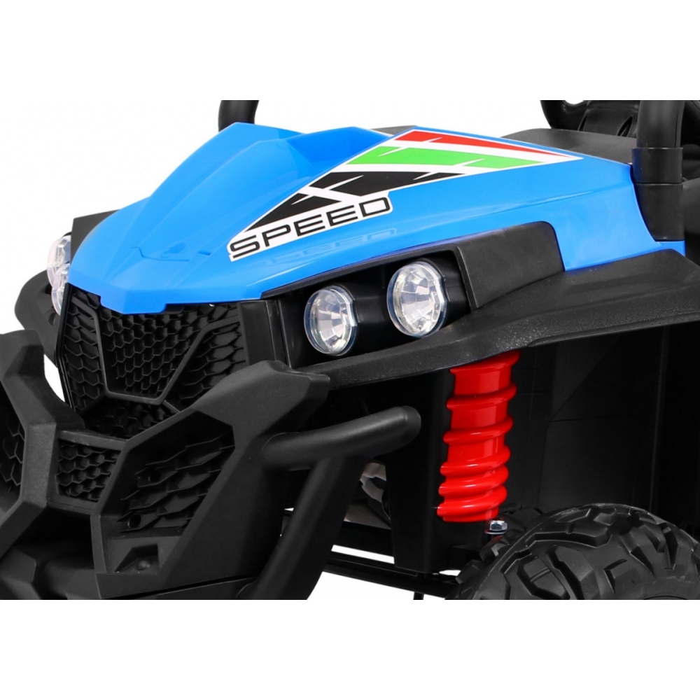 Elektrinis Buggy Grand Lift Strong 4x4, Blue-Elektromobiliai vaikams, Keturračiai ir bagiai-e-vaikas