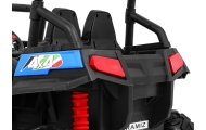 Grand Buggy Strong Lift dla dzieci Niebieski + Napęd 4x4 + Pilot + Bagażnik + Radio MP3 + LED