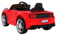 Elektromobilis GT Sport, raudonas-Elektromobiliai vaikams, Mašinos-e-vaikas