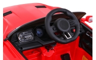 Autko GT Sport na akumulator dla dzieci Czerwony + Pilot + Wolny Start + Bagażnik + MP3 LED
