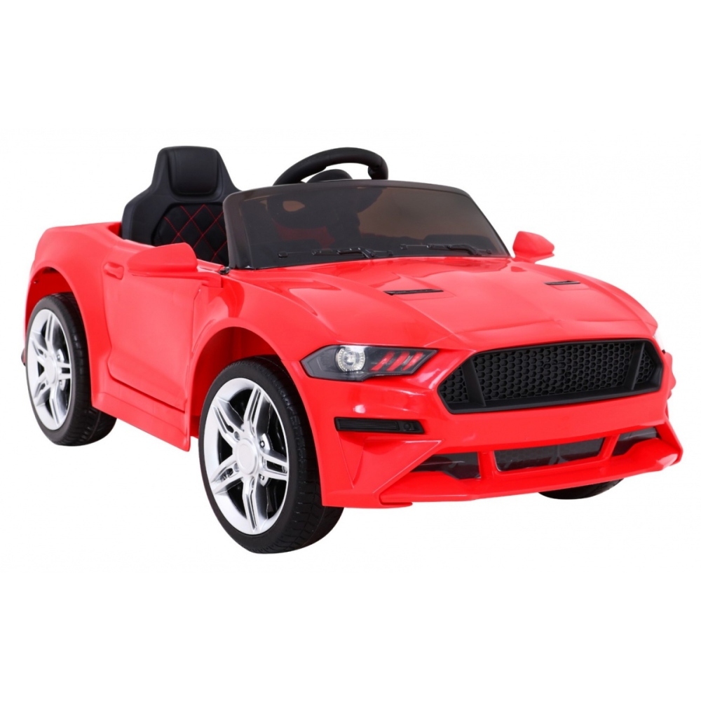 Elektromobilis GT Sport, raudonas-Elektromobiliai vaikams, Mašinos-e-vaikas