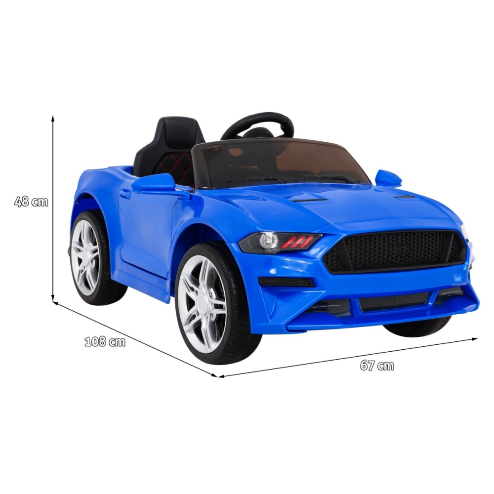 Elektromobilis GT Sport, mėlynas-Elektromobiliai vaikams, Mašinos-e-vaikas