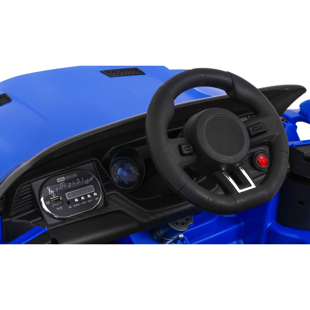 Elektromobilis GT Sport, mėlynas-Elektromobiliai vaikams, Mašinos-e-vaikas