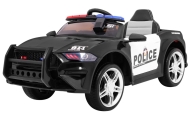 Elektromobilis GT Sport Policija, Black-Elektromobiliai vaikams, Mašinos-e-vaikas