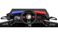 Elektromobilis GT Sport Policija, Black-Elektromobiliai vaikams, Mašinos-e-vaikas