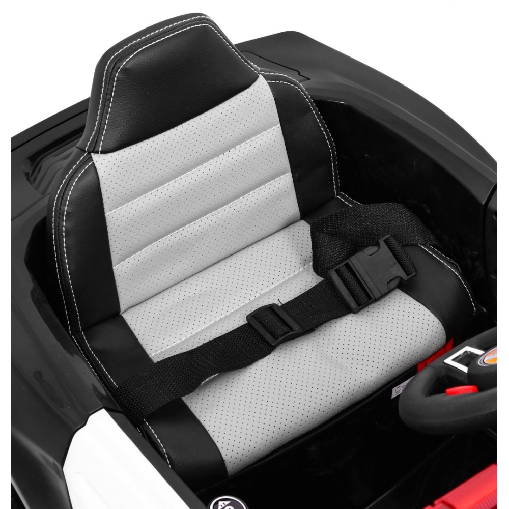 Elektromobilis GT Sport Policija, Black-Elektromobiliai vaikams, Mašinos-e-vaikas