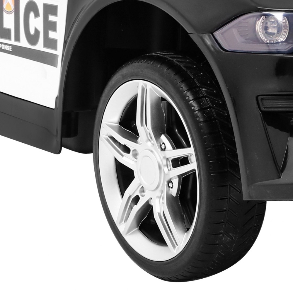 Elektromobilis GT Sport Policija, Black-Elektromobiliai vaikams, Mašinos-e-vaikas