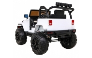 Elektromobilis Jeep All Terrain, baltas-Elektromobiliai vaikams, Visureigiai-e-vaikas