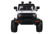 Elektromobilis Jeep Dark Night, White-Elektromobiliai vaikams, Visureigiai-e-vaikas