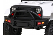 Elektromobilis Jeep Dark Night, White-Elektromobiliai vaikams, Visureigiai-e-vaikas