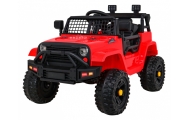 Elektromobilis Jeep Dark Night, Red-Elektromobiliai vaikams, Visureigiai-e-vaikas