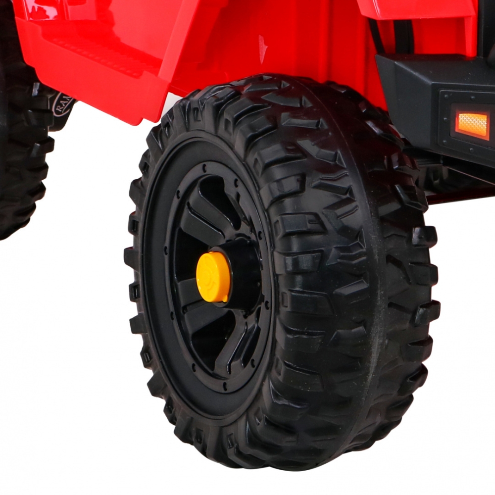 Elektromobilis Jeep Dark Night, Red-Elektromobiliai vaikams, Visureigiai-e-vaikas