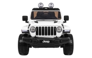 Elektromobilis Jeep Wrangler Rubicon, White-Elektromobiliai vaikams, Visureigiai-e-vaikas