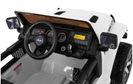 Elektromobilis Jeep Wrangler Rubicon, White-Elektromobiliai vaikams, Visureigiai-e-vaikas