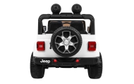 Jeep Wrangler Rubicon na akumulator dla dzieci Biały + Pilot