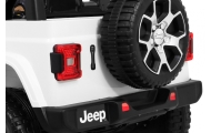 Elektromobilis Jeep Wrangler Rubicon, White-Elektromobiliai vaikams, Visureigiai-e-vaikas