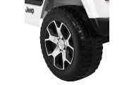 Elektromobilis Jeep Wrangler Rubicon, White-Elektromobiliai vaikams, Visureigiai-e-vaikas