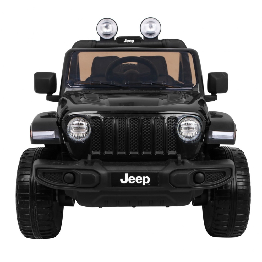 Elektromobilis Jeep Wrangler Rubicon, Black-Elektromobiliai vaikams, Visureigiai-e-vaikas
