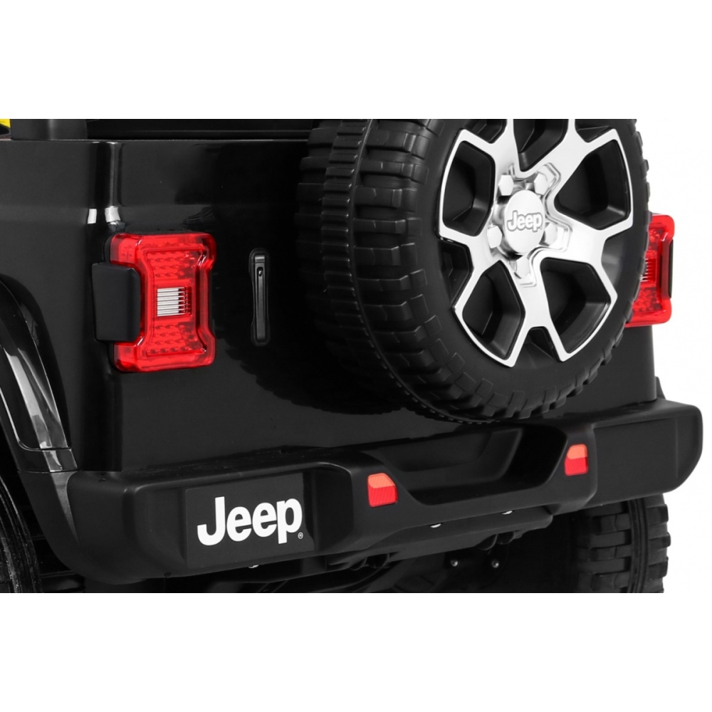Elektromobilis Jeep Wrangler Rubicon, Black-Elektromobiliai vaikams, Visureigiai-e-vaikas