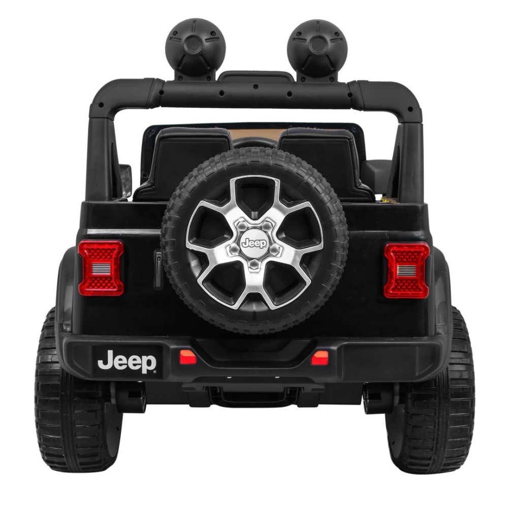 Elektromobilis Jeep Wrangler Rubicon, Black-Elektromobiliai vaikams, Visureigiai-e-vaikas