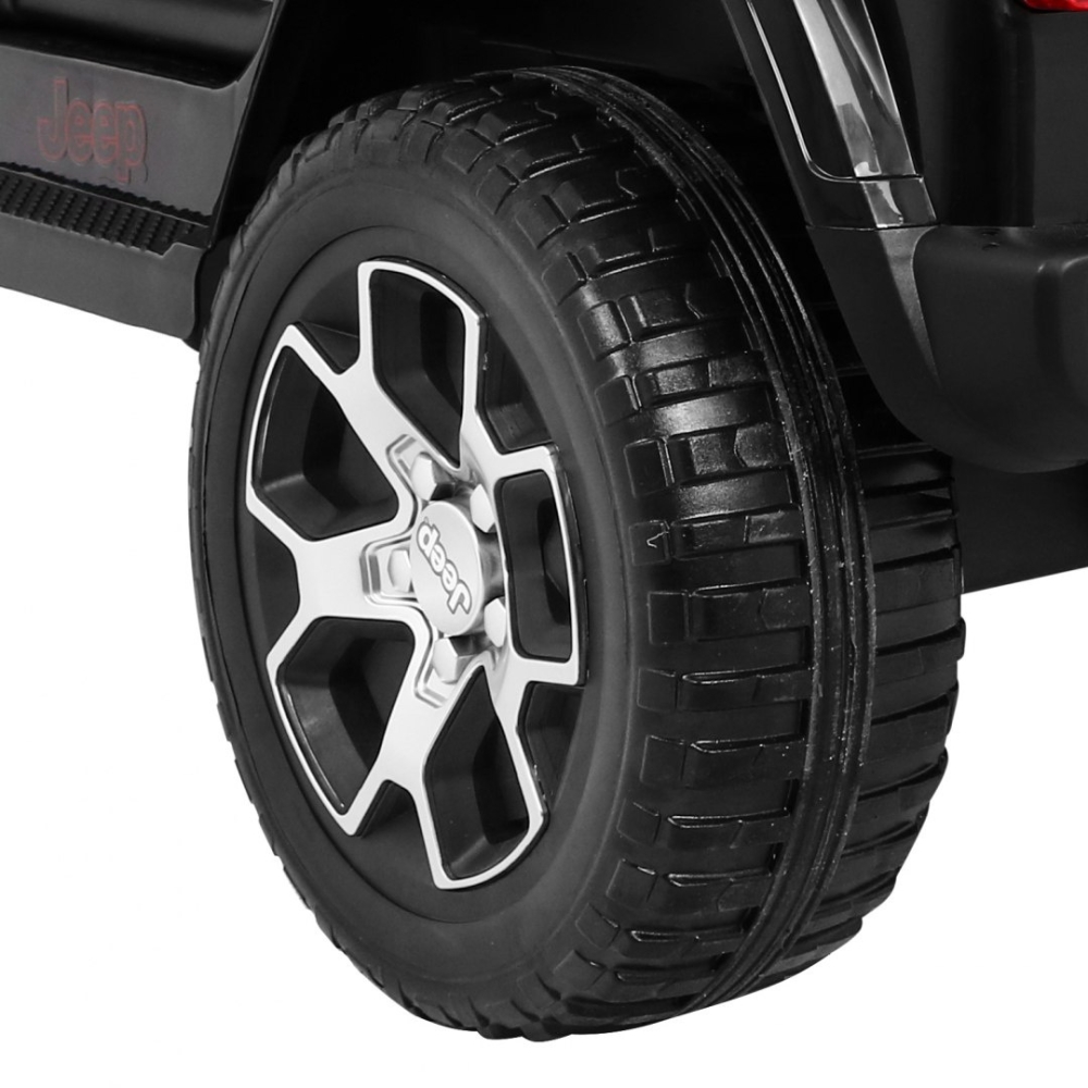 Elektromobilis Jeep Wrangler Rubicon, Black-Elektromobiliai vaikams, Visureigiai-e-vaikas