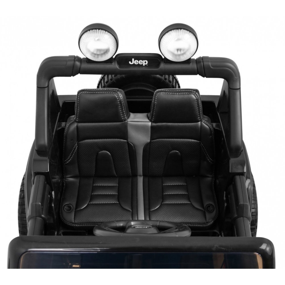 Elektromobilis Jeep Wrangler Rubicon, Black-Elektromobiliai vaikams, Visureigiai-e-vaikas