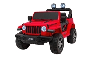 Elektromobilis Jeep Wrangler Rubicon, Red-Elektromobiliai vaikams, Visureigiai-e-vaikas