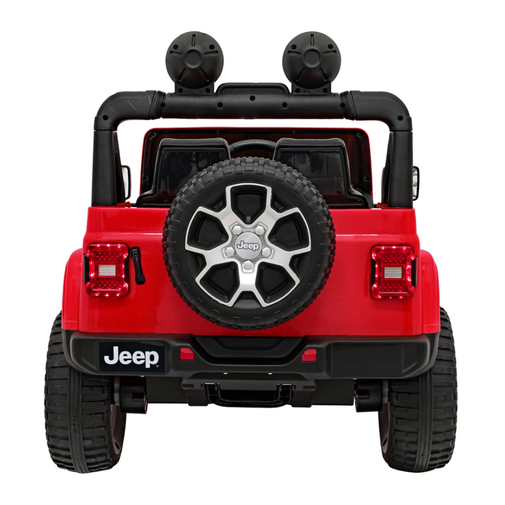 Elektromobilis Jeep Wrangler Rubicon, Red-Elektromobiliai vaikams, Visureigiai-e-vaikas