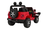 Elektromobilis Jeep Wrangler Rubicon, Red-Elektromobiliai vaikams, Visureigiai-e-vaikas