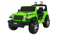 Elektromobilis Jeep Wrangler Rubicon, Green-Elektromobiliai vaikams, Visureigiai-e-vaikas