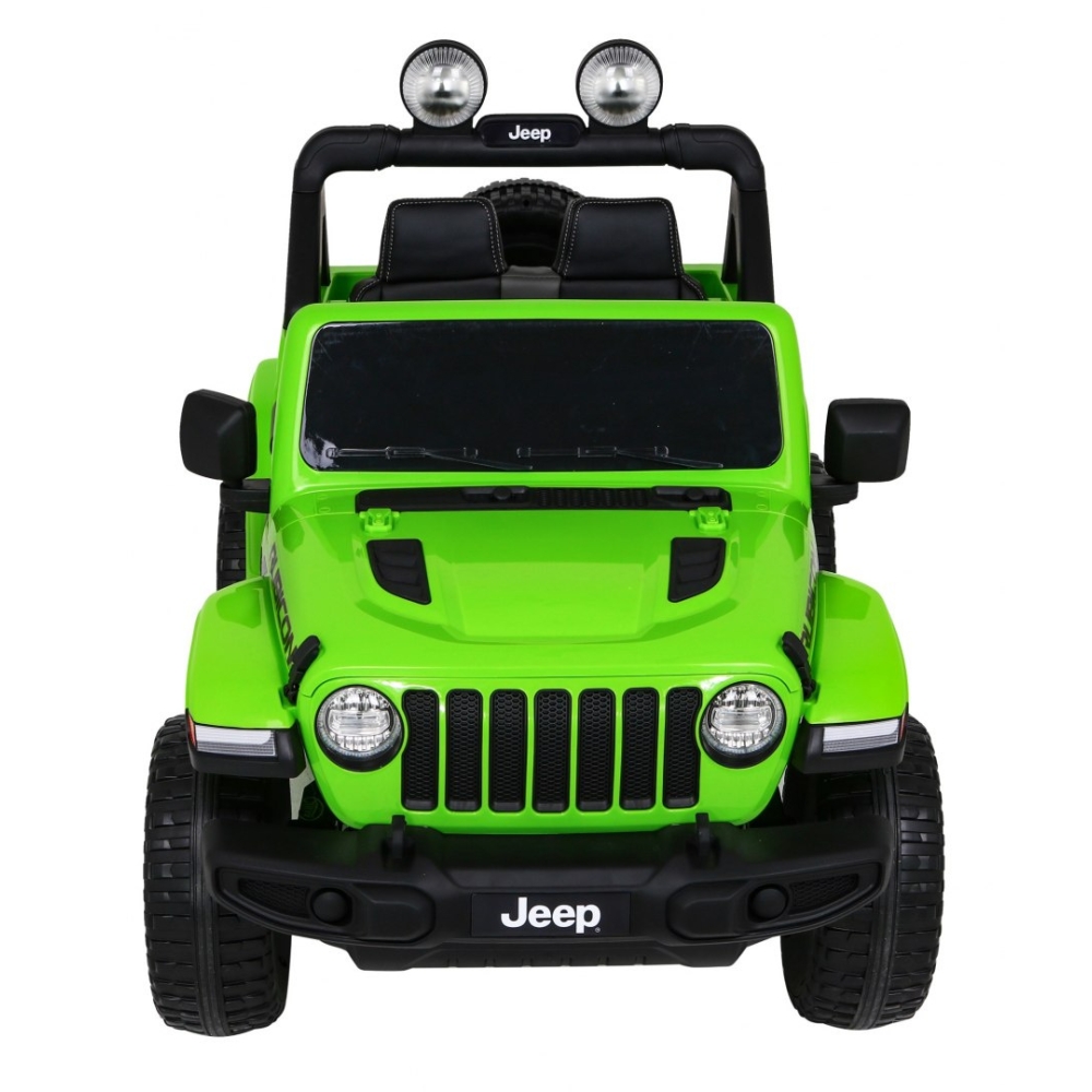 Elektromobilis Jeep Wrangler Rubicon, Green-Elektromobiliai vaikams, Visureigiai-e-vaikas