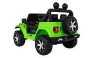 Elektromobilis Jeep Wrangler Rubicon, Green-Elektromobiliai vaikams, Visureigiai-e-vaikas