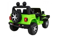 Elektromobilis Jeep Wrangler Rubicon, Green-Elektromobiliai vaikams, Visureigiai-e-vaikas