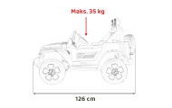 Elektromobilis Jeep Wrangler Rubicon, Green-Elektromobiliai vaikams, Visureigiai-e-vaikas
