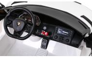Dvivietis elektromobilis Lamborghini SVJ DRIFT, White