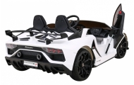 Dvivietis elektromobilis Lamborghini SVJ DRIFT, White