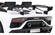 Lamborghini SVJ DRIFT dla 2 dzieci Biały + Funkcja driftu + Pilot