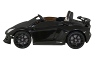 Dvivietis elektromobilis Lamborghini SVJ DRIFT, Black-Elektromobiliai vaikams, Mašinos-e-vaikas
