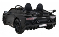 Lamborghini SVJ DRIFT dla 2 dzieci Czarny + Funkcja driftu + Pilot + MP3 LED + Wolny Start
