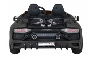 Dvivietis elektromobilis Lamborghini SVJ DRIFT, Black-Elektromobiliai vaikams, Mašinos-e-vaikas