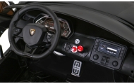 Dvivietis elektromobilis Lamborghini SVJ DRIFT, Black-Elektromobiliai vaikams, Mašinos-e-vaikas