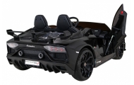 Dvivietis elektromobilis Lamborghini SVJ DRIFT, Black-Elektromobiliai vaikams, Mašinos-e-vaikas