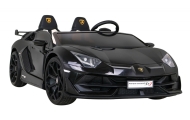 Dvivietis elektromobilis Lamborghini SVJ DRIFT, Black-Elektromobiliai vaikams, Mašinos-e-vaikas
