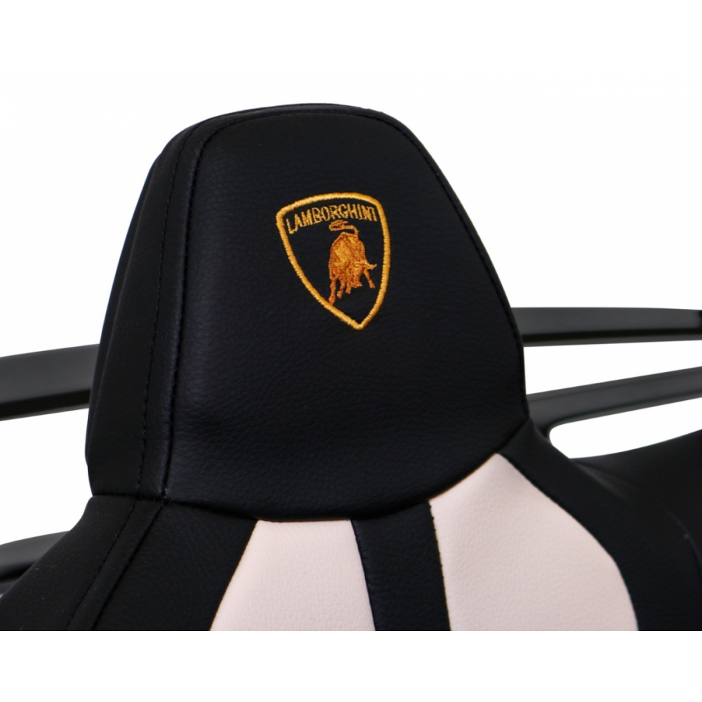 Dvivietis elektromobilis Lamborghini SVJ DRIFT, Black-Elektromobiliai vaikams, Mašinos-e-vaikas